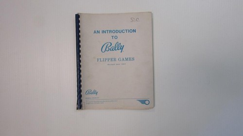 Bally flipper games - bally, pinball