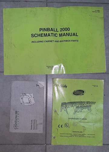 Manuale flipper revenge - manuale,